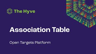 Decoding The Open Targets Association Table Features, Filtering, And Insights
