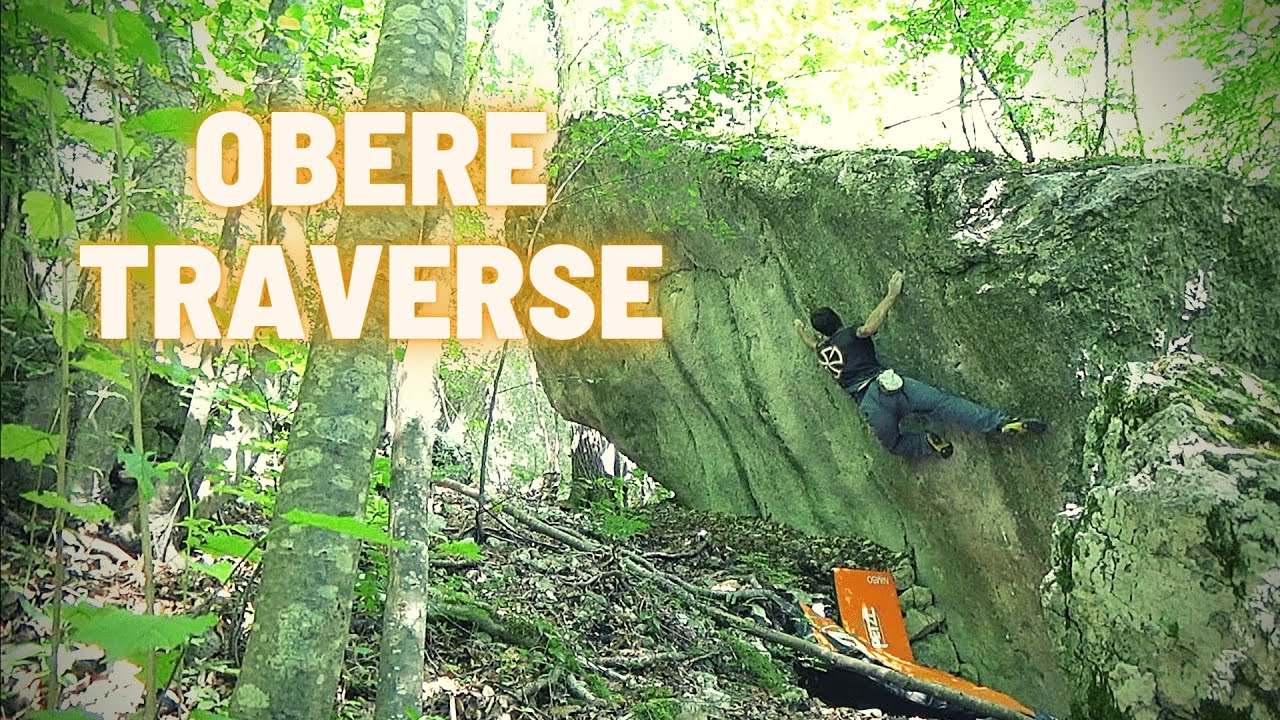 Obere Traverse 7A+ Pelzli Blöcke Basler Jura