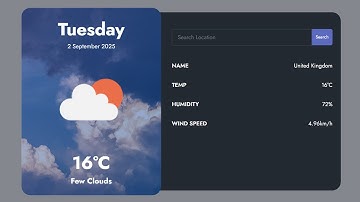 Build a Weather App in React JS with Openweathermap API