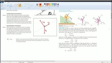AP Physics Workbook 2.H Force on inclined Planes