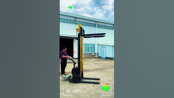 Warehouse artifact! Electric forklift helps you improve storage efficiency!#forklift #forklifttruck