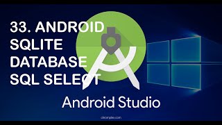 33. Android Studio Untuk Siswa SMK - Android SQLIte Database - 8 - SQL Select Data Bagian 2 Update