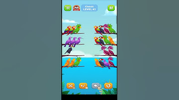 Bird Sort Puzzle l Classic Level 40 to 41 l Bird Sort Color Puzzle l Bird Sort Puzzle Challenge