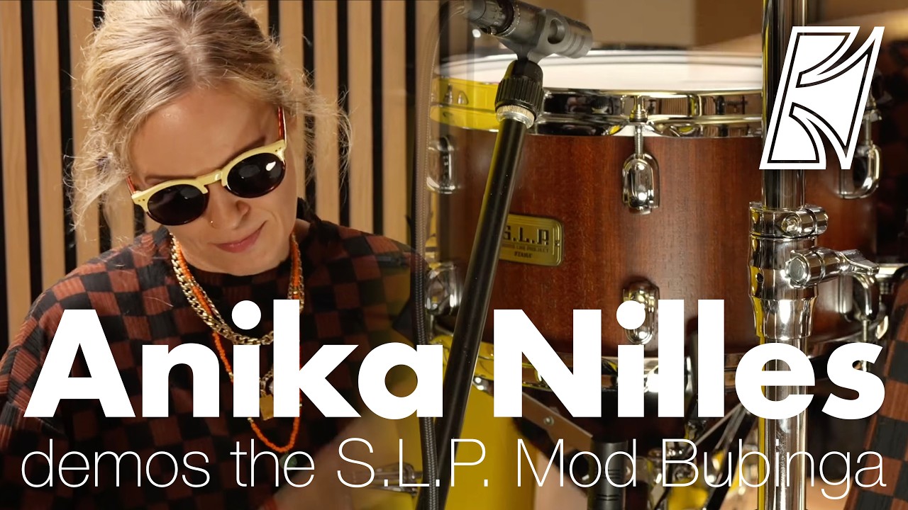 Anika Nilles demos the S.L.P. Mod Bubinga