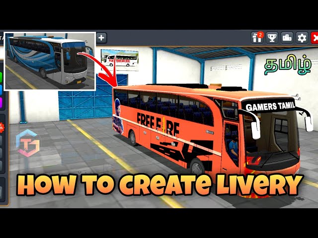 How to Create Livery in Tamil - How to Create Bussid Livery | Bus Simulator Indonesia | Gamers Tamil class=