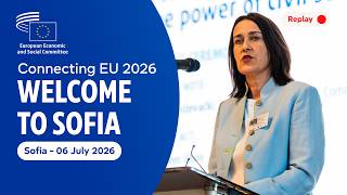 Welcome Session from Sofia | Connecting EU 2026