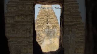 pinhole camera effect at Hampi, Indian temples are rich in architecture and technology #hampi  #yt