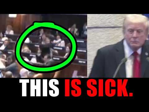 ALL OUT CHAOS as Trump enters the room!!