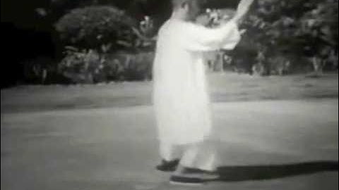 Chen Man Ching disciple of Yang Cheng Fu