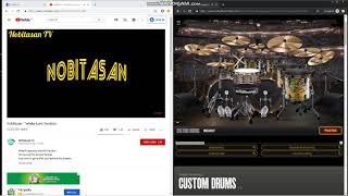 Nobitasan - Terluka cover virtual drumming