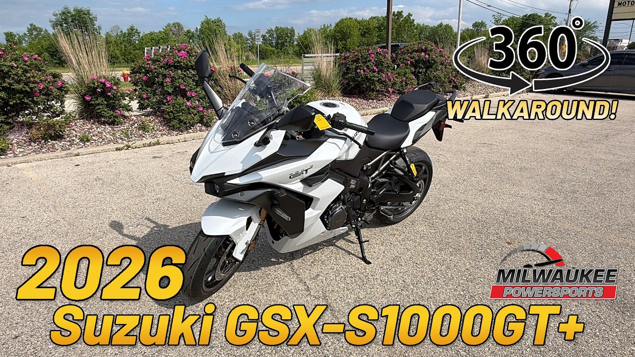 Walkaround | 2026 Suzuki GSX S1000GT+ - YouTube