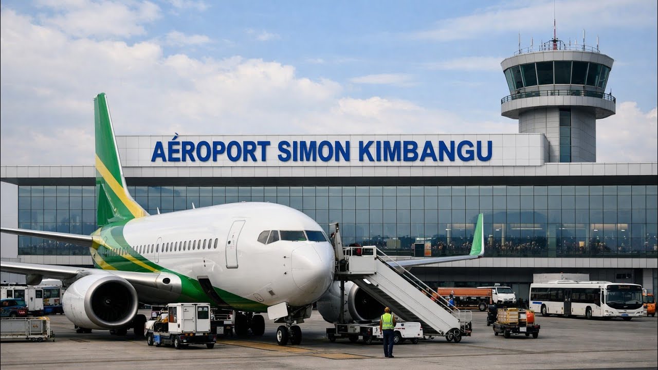 🚨Première vol d’essai a l’aéroport papa Simon Kimbangu à Ngungu kimbanda Nkamba le 10 octobre 2014