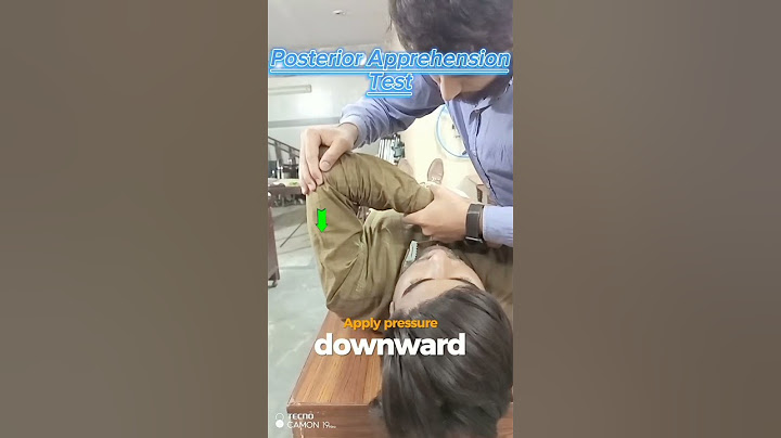 Posterior Apprehension Test #viralshorts