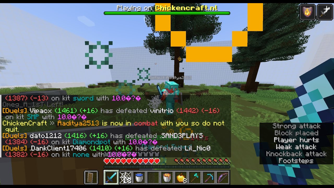 My first day of pvp practice (5stream series) (lifesteal kit) - YouTube