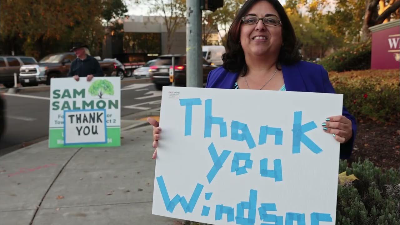 Windsor Mayoral Candidate Rosa Reynoza thanks voters after her win
