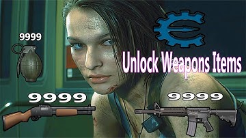 How To Cheat Engine Unlock Weapons/Items In RESIDENT EVIL 3 Raccoon City Demo PC 2020
