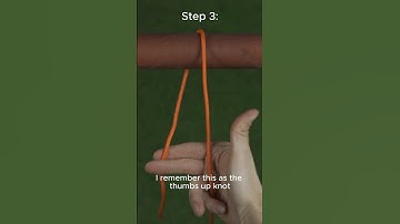 The Worlds BEST One Handed Knot!