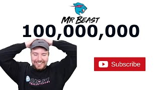 MrBeast Hits 100 MILLION Subscribers! 🥳