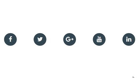 Классные Кнопки Социальных Сетей Html Css №4