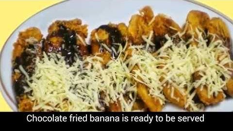 How To Make Chocolate Fried Banana 16 (9D) PRAKTEK PROCEDURE TEXT  | STUDENTS TAKEOVER THE CHANNEL