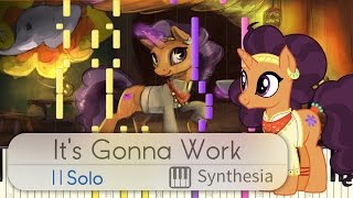 It's Gonna Work -- My Little Pony - |SOLO PIANO COVER W/LYRICS| -- Synthesia HD chords