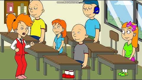 (20K VIEWS) Caillou Behaves at School/Ungrounded