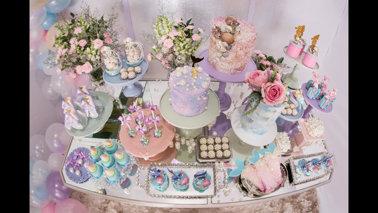 Produção de Festa Infantil - Sereia