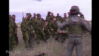 1999, Ex Total Ram - training pt4 - Section tactics, UH60 Blackhawks, lots of action, Wainwright, Ab