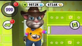 MY TALKING TOM Level 999 👉 Starting From 01 !! Covered in just 20 minutes 😮😱!!