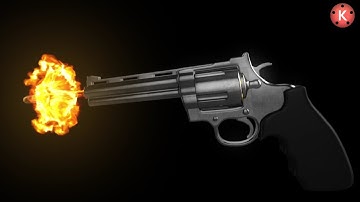 🔫 Gun Shot Intro Introdução com texto no kinemaster 😀📲