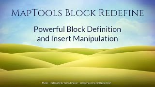 Maptools Block Redefine