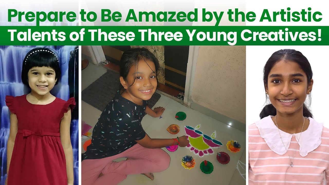 Prepare to Be Amazed by the Artistic Talents of These Three Young