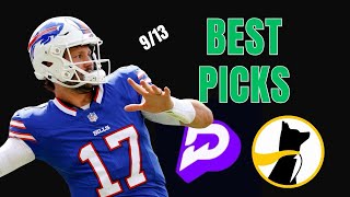 PRIZEPICKS NFL WEEK 1 9/13/26 - FREE PICKS!!! (11-1 RUN!!!) - BEST PLAYER PROPS TODAY 