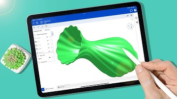 Modeling a Flowerpot on iPad | Onshape Mobile