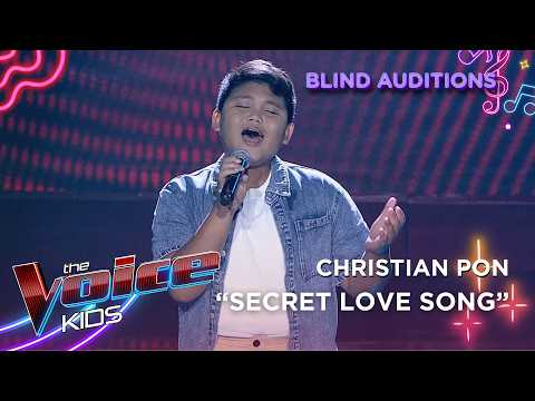 Christian Louie Pon slays his performance of Little Mix’s ‘Secret Love Song’ | The Voice Kids 2026