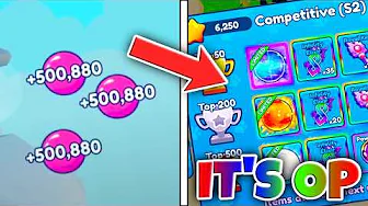 Can I get AN INSANE TEAM in Bubble Gum Simulator Competitive?