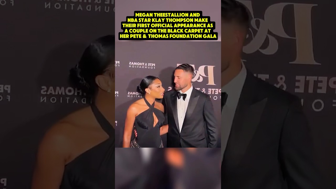 Megan TheeStallion and Klay Thompson's FIRST PUBLIC APPEARANCE as a Couple!