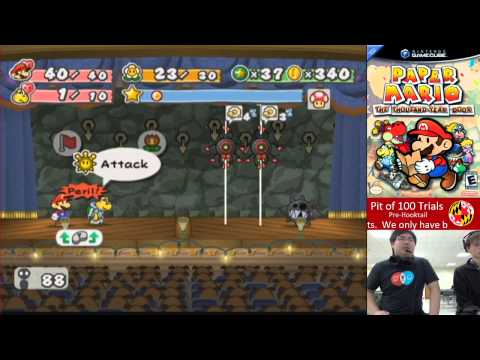 paper mario thousand year door pit of 100 trials rewards