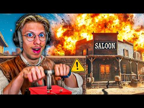 Do everything PETER = WIN, so I razed the city (Teardown DLC: The Campers)