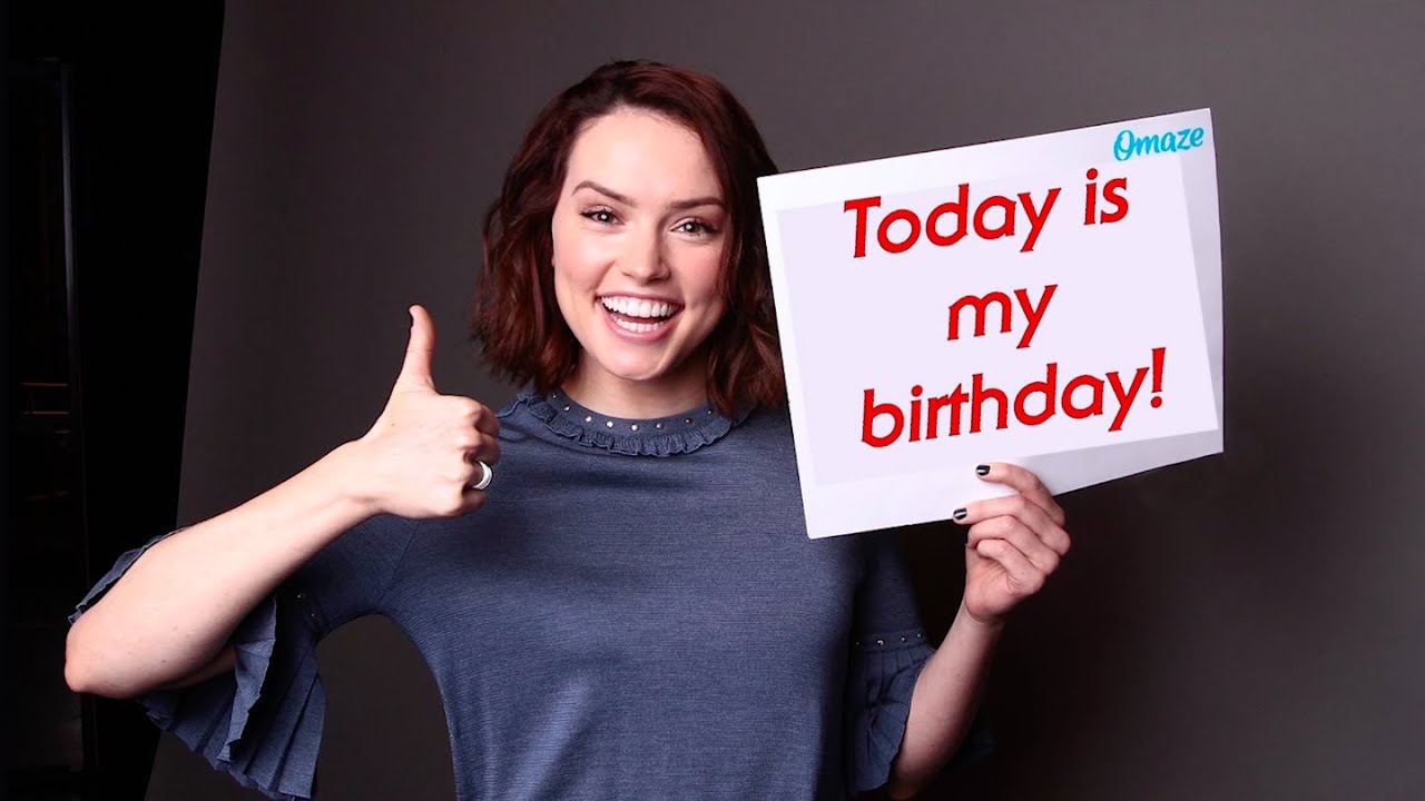 Happy Birthday Daisy Ridley // Classic YouTube