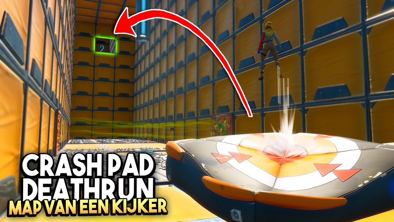 CRASH PAD DEATHRUN! - Fortnite Map van een kijker #107