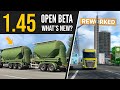 Euro Truck Simulator 2 -  Open Beta 1.45 | Toast