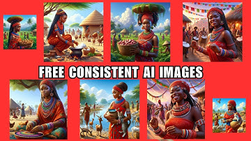 Create Consistent Images for African Folktale Stories with Free Generative AI For Free