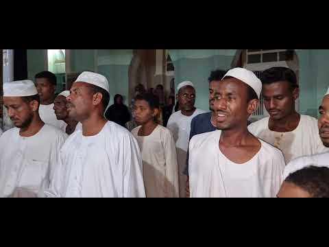 واشواقي لي أهل الصفا المادح الصاوي عمر والمجموعة إحتفال مسجد داردوق العتيق بالمولود النبوي الشريف