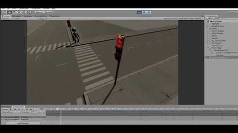 Unity3d traffic simulation