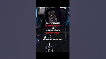 Darth Sidious Vs Darth Vader #starwars #vs #1v1 #shorts #ahsokaseries #edit