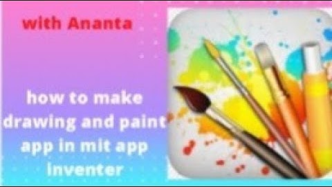 make your drawing app in MIT app inventer | lesson#2 |shubhangi coding and magical world