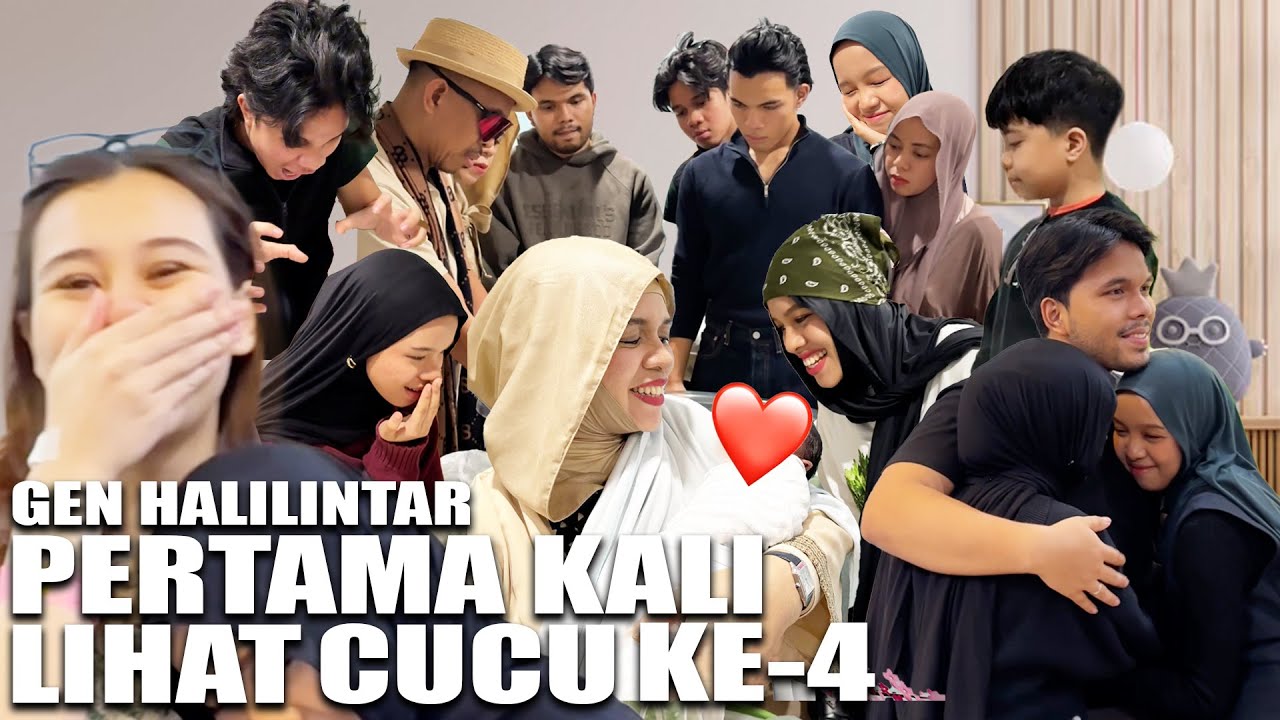 GEN HALILINTAR **NANGIS** PERTAMA KALI LIHAT CUCU KE-4