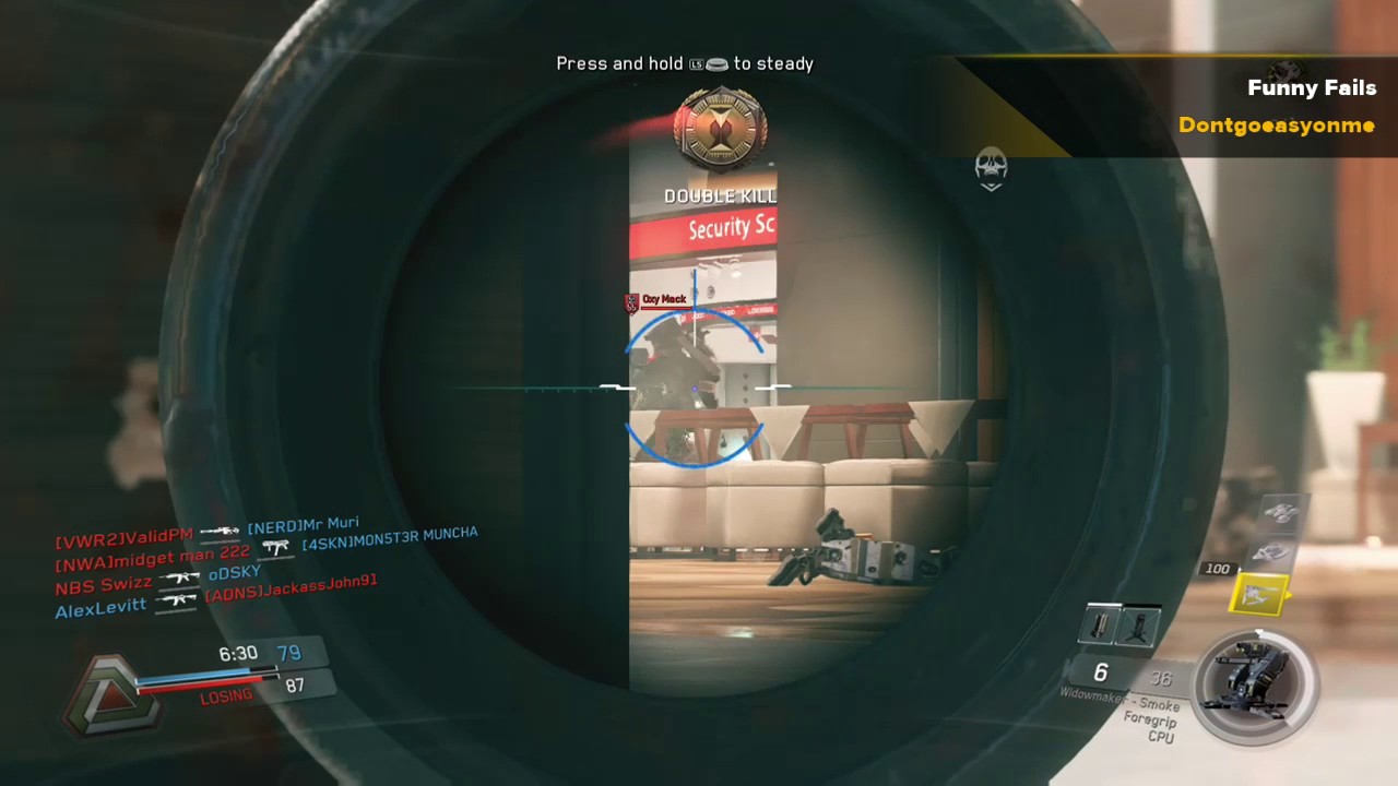 Call of Duty®: Infinite Warfare Top 5 Funny Fails COD iW Call of duty Xbox One