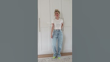 Thumbnail of H&M Denim Haul + Try On (for petites) #hmhaul #jeans #tryonhaul